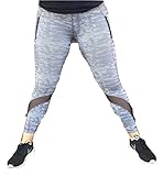 Lululemon Inspire Tight II Mesh Luxtreme Pebbled Alberta Lake Blue