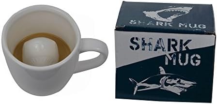 Shark Creature Attack Porcelain Tea Coffee Mug Gag Gift Joke Party Humor Prank!
