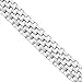 Amazon Collection Sterling Silver Mesh Chain Bracelet
