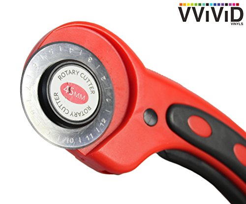VViViD 45mm Locking Handle Rotary Cutter Craft Blade Tool