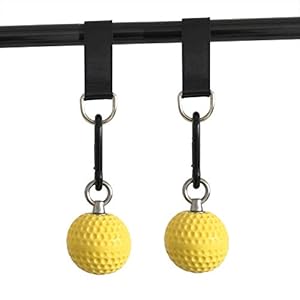 letsgood Climbing Pull Up Power Ball Hold Grips – Durable and Non-Slip Hand Grips Strength Trainer Exerciser for…