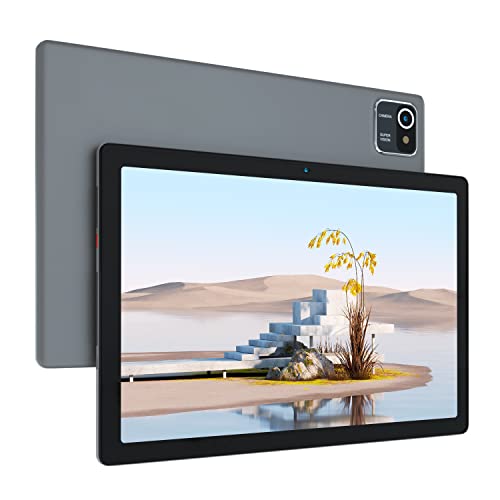 Keenlove Tablet 10,1 Zoll HD Display Android 12 Tablet Quad Core 2GB RAM 32GB ROM 5000 mAh Akku 1280x800 IPS Touchscreen (Grau)