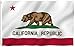 Anley Fly Breeze 4x6 Feet California State Flag - Vivid Color and UV Fade Resistant - Canvas Header and Double Stitched -Californian CA Flags Polyester with Brass Grommets 4 X 6 Ft