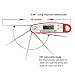 Meat Thermometer, ARNIL Waterproof Digital Meat Thermometer Instant Read Digital Food Cooking Thermometer with LCD Backlit Function for Kitchen, BBQ, Grilling, Candy, Milk, Grill Smoker