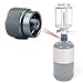 Lixada Camping Stove Adapter 1L Outdoor Propane Small Tank Input EN417 Lindal Valve Output
