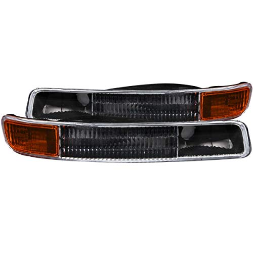 image for ANZO USA 511005 GMC Black w/Amber Reflector Bumper Light Assembly - (S