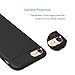 iXCC iPhone 7, iPhone 8 Case, Soft Touch Slim-Fit TPU Protective Cover Case [Scratch Resistant, Anti Slip] for Apple iPhone 7, iPhone 8 4.7 Inch - Black