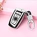 TurningMax Keyless Entry Remote Cases Key Fob Cover with Keychain Full Protection Soft TPU Holder Shell for BMW 1 3 4 5 6 7 Series and X3 X4 M2 M3 M4 M5 M6 – Silver