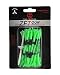 Zero Friction Tour 3-Prong Golf Tees (3-1/4 Inch, Citrus Green, Pack of 30)