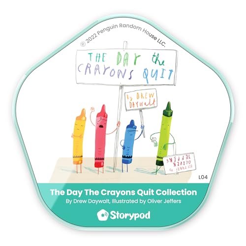 Storypod Token | The Day The Crayons Quit Collection | Collectible Educational Token for The Screen Free Audio Learning System for Kids, Toddlers, Children | Friendship & Unity