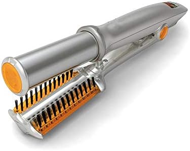 FJJDSD Hair Curler, 2 in 1 Multi-Function Hair Curler Straight Hair 3 Temperature Adjustment Fast Heating Wet and Dry for All Hair Style [Energy Class A]