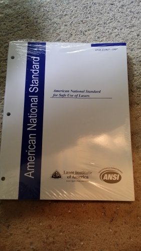 Read American National Standard for Safe Use of Lasers: ANSI Z136.1-2000 (ANSI (Laser Institute of Americ W.O.R.D