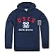 Rapiddominance US Coast Guard Pullover Hoodie, Navy, Large