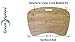 Home Office Bamboo Lap Desk Portable with Pillow Cushion, Fits 17 Inch+ Laptop for School, Work or Gaming, Durable and Patented