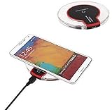 Fantasy Qi Wireless Charging Charging Mini Pad Robot Minions for Samsung Galaxy S6,Galaxy S6 Edge/Edge Plus,Note 5,LG G4, Nexus 6, SONY Xperia Z3V,LG G3,Nexus 5 7(2013) 4 Wireless Charger [Black]