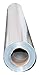 NASATECH 500sqft Radiant Barrier Reflective Foil Insulation (4ft x 125ft Roll) Industrial Strength Commercial Grade No Tear Double Sided Perforated Aluminum for Attic Insulation Residential Commercial