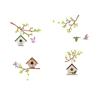 Avoir Images Amazon Com Edealmax Direction Bird House Motif Adhesif le plus cool salutations