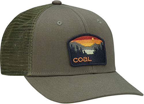 Coal Mens The Hauler Low Mesh Back Trucker Hat Adjustable