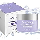 ACTIVSCIENCE Neck Firming Cream, Anti Aging Moisturizer for Neck & Décolleté, Double Chin Reducer, Skin Tightening Cream, Day & Night, For men & women, 2 fl oz.