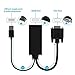 Emixc VGA To HDMI Output Adapter Converter 1080p Video Cable from Desktop/ Laptop/ Notebook/ Computer/ PC/ HD TV-box to HDTV/ Monitor/ Projector With USB