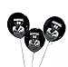 Deadpool Birthday Party 6 Piece Latex Balloon Pack 12 Inch Helium Quality