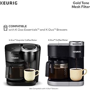 Keurig Reusable Mesh Ground Coffee 