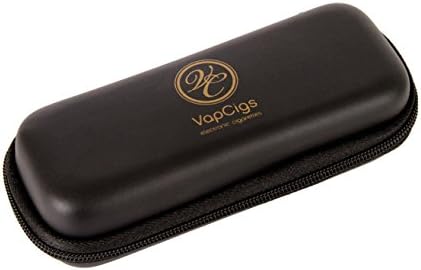 Zipper Black Pouch Travel Carry Case Bag for Electronic Cigarette Cigar, and More