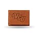 Rico Industries NFL New York Jets Embossed Leather Trifold Wallet, Tan