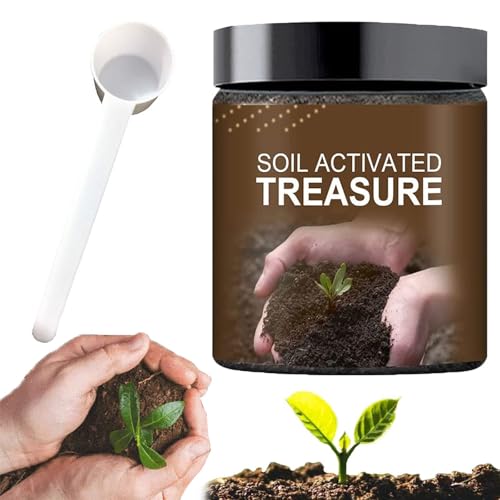 Makingtec Soil Activated Treasure, Organic Conditioner, Premium Plant Flower Fertilizer, Activator For Raised Garden Beds, Potting Mix, Lawns And Gardens (1)