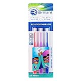 Brilliant Kids Toothbrush, For Kids Ages 5-9 Years