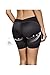 Curvify Butt Shaper Wonder Panty Short | Booty Control Panties | Slimming Medium Waist Panties - Levanta Cola 3001 (XS, Black)