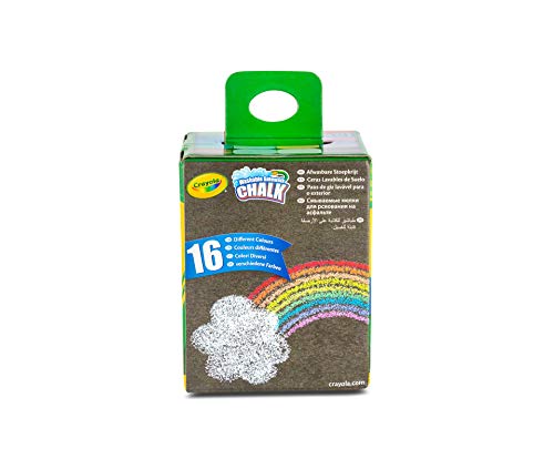 Bright, bold Crayola crayon pigments produce the brightest SW chalk available