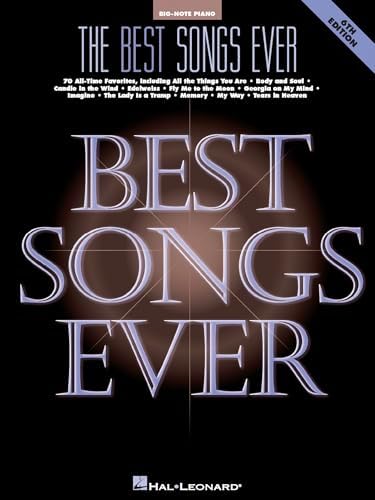 The Best Songs Ever: 71 All-Time Hits: Various: 9780793577392
