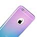 iPhone 6S Case,iPhone 6 Case,ikasus [Tempered Glass Protector] Luxury Gradient Color Ultra-thin Shockproof Armor PC Anti-Slick Full Body Protective Bumper Case Cover for iPhone 6S/6 4.7