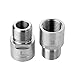 Bike Pedal Spacer Extenders, AUOKER Chrome-molybdenum Steel/ Titanium Alloy Foot Pedal Extenders, 9/16