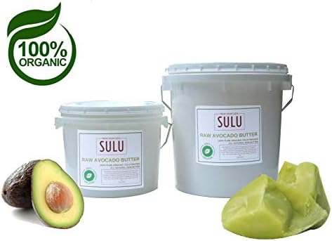 100% Pure Organic Natural Cold Pressed Avocado Butter 6 LBS