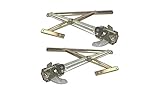 Evan-Fischer EVA16772055476 Window Regulator Set of 2 Manual With Manual Crank Front Driver and Passenger Side