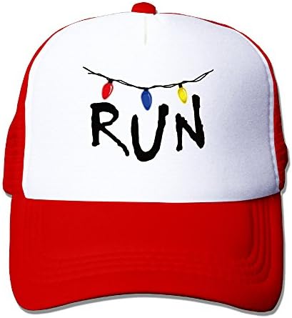 Adult Stranger Things Will Run Adjustable Snapback Mesh Trucker Hat