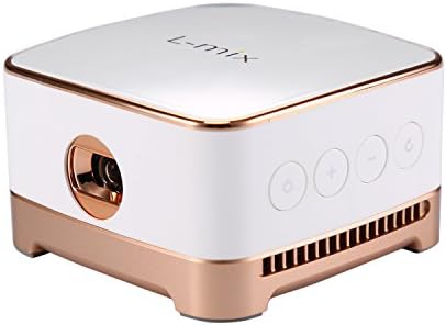 Video Projector DLP LED 1280x800 HD 3D Support 1080P Android System WiFi&amp;Bluetooth Home Theater Portable Mini Cinema USB AV SD HDMI Game Multi-screen Sharing Touch Control Projectors White