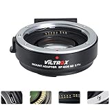 VILTROX EF-EOS M2 Lens Adapter 0.71x Speed Booster for Canon EF Lens to EOS EF-M Mirrorless Camera M3 M5 M6 M10 M50 M100 AF Auto Focus Reducer