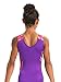 GK Girls Gymnastics Leotard | Pink and Purple Sassy Safari Gym Leo for Girls (Purple, CM)