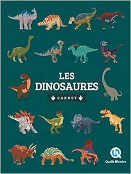 Livres Couvertures de Les dinosaures - Carnet