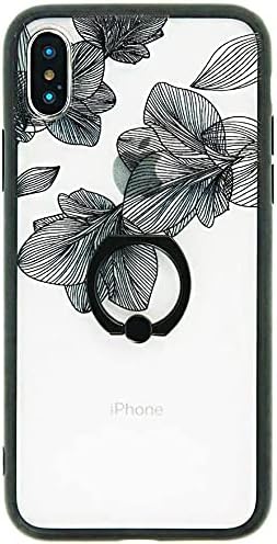 Amazon Iphone Xr ケース リング おしゃれ 花柄 かわいい シリコン Iphone Xrケース スマホケース バンカーリング リング付き 回転 リング付ケース フラワー レース 人気 Iphonexr ブラック 小 ケース カバー 通販