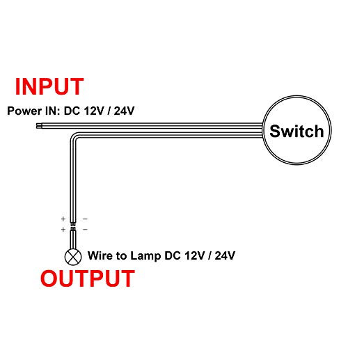 image for Facon Touch Dimmer Switch, Touch Detecting from Insulation Materials(W