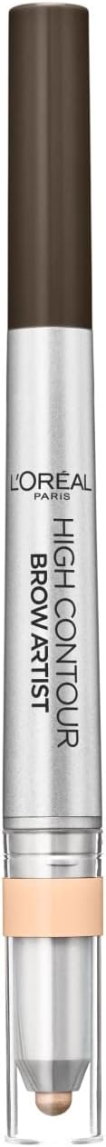 L'Oreal Paris Brow Artist Xpert Contour Pencil Highlighter Duo 109 Ebony