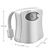 Toilet Night Light Motion Activated LED Sensor Toilet Nightlight Battery-Operated Inside Toilet Bowl Light for Bathroom Washroom 8 Colors Changing