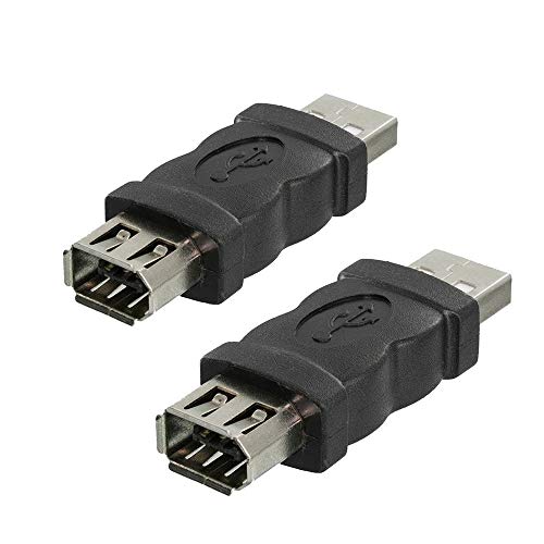 ANiceSeller Firewire IEEE 1394 6 Pin Female to USB Male Adaptor Convertor 2PCS - Thumbnail 3
