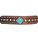 Tahoe Tack Turquoise Collection Show Western Browband Headstall with Matching Split Reinsthumb 2