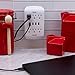 Philips 6-Outlet Extender with 4-USB Port Surge Protector, Charging Station, 900 Joules, Grounded Power Adapter, Indicator Light, 3-Prong, 4.2 AMP/21 Watt, ETL Listed, White, SPP6463WG/37