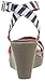 crocs Women's 15313 Leigh Graphic Wedge Sandal, Nautical Navy/White, 7 M US